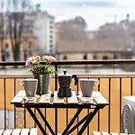 Zona Citylife Ampio Per 5 Con Balcone Μιλάνο